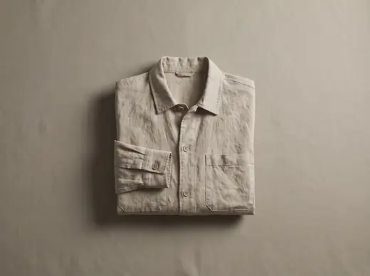 Linen overshirt